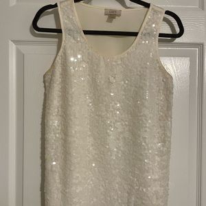 Ann Taylor LOFT sequin top